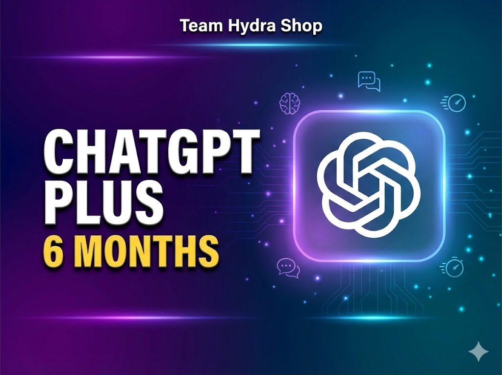 ChatGPT Plus – 6 Months Official Subscription (Personal Email Activation)